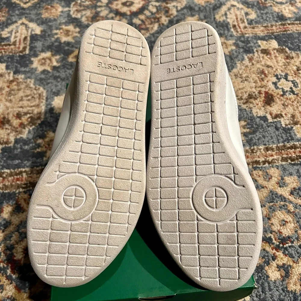 Lacoste Classic White Leather Sneakers - Picture 5 of 5